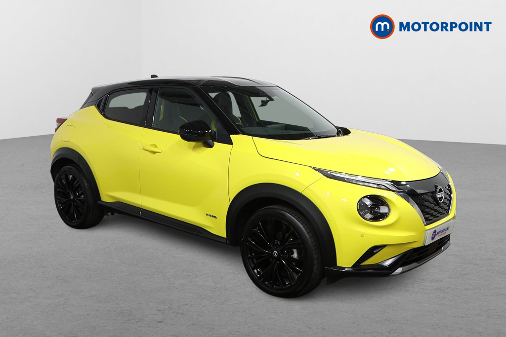 Nissan Juke N-Sport Automatic Petrol-Electric Hybrid SUV - Stock Number (1583932) - Drivers side front corner