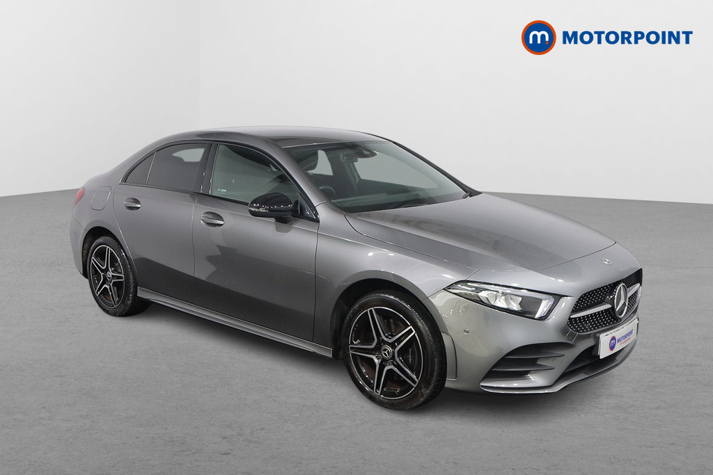 Mercedes-Benz A Class Amg Line Automatic Petrol Plug-In Hybrid Saloon - Stock Number (1583966) - Drivers side front corner
