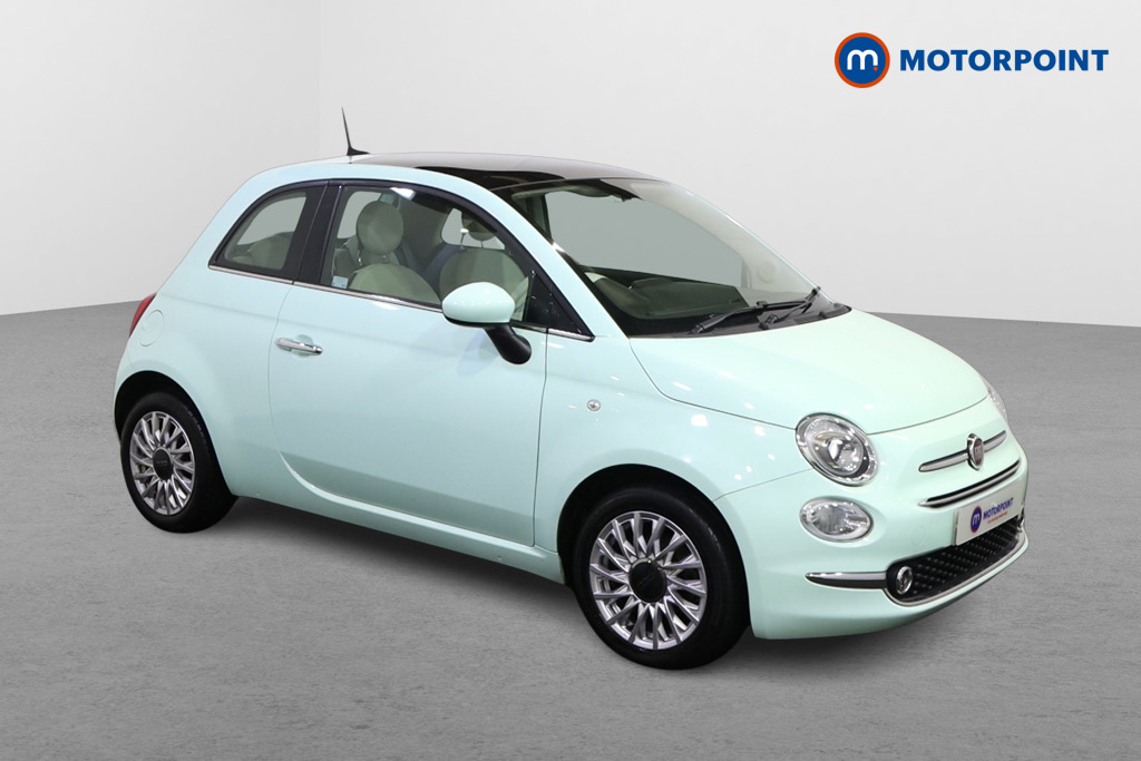 Fiat 500 Lounge Manual Petrol Hatchback - Stock Number (1585280) - Drivers side front corner