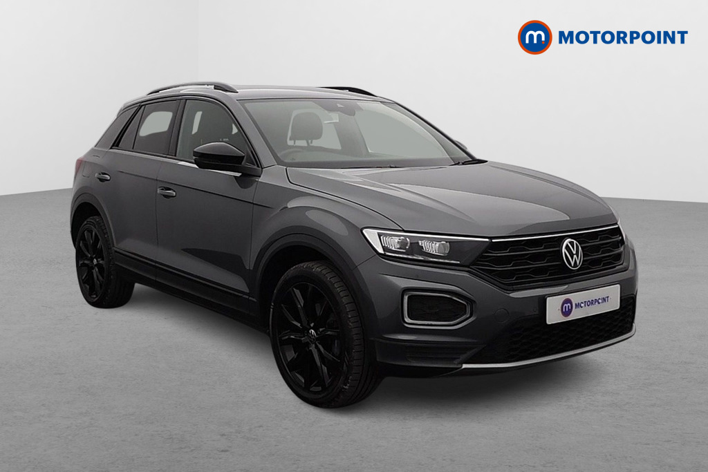 Volkswagen T-Roc Black Edition Automatic Petrol SUV - Stock Number (1585577) - Drivers side front corner