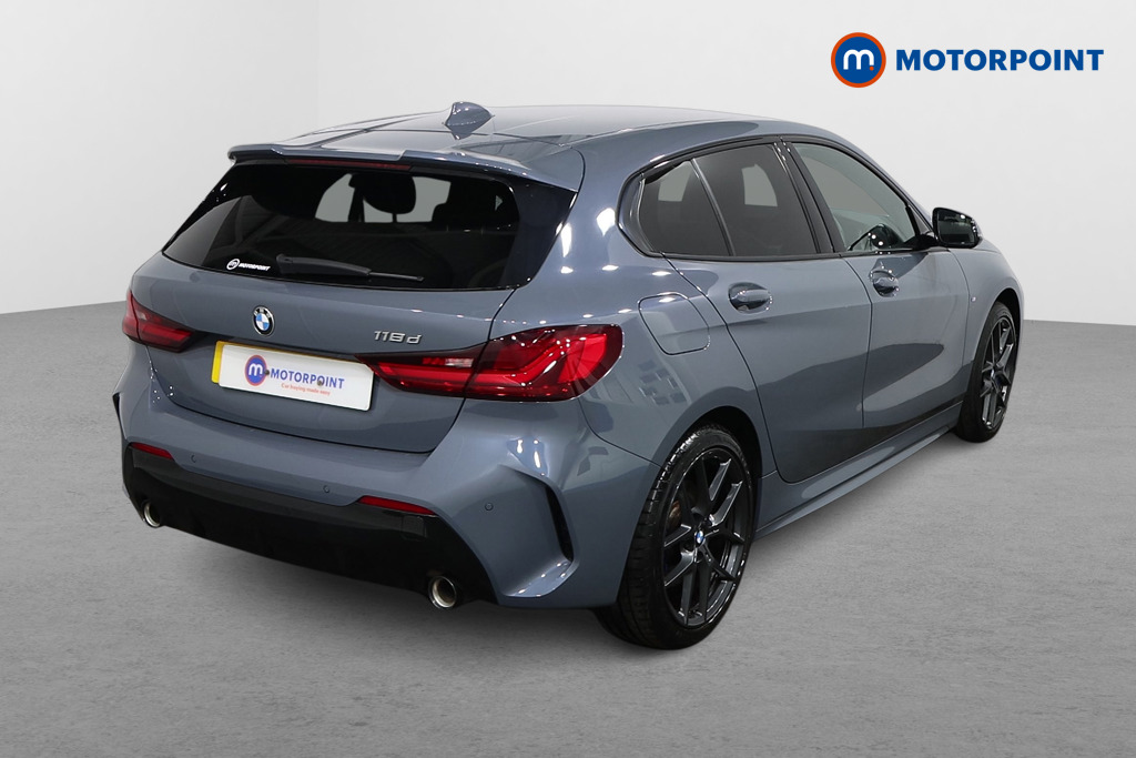 BMW 1 Series M Sport Manual Diesel Hatchback - Stock Number (1585778) - Drivers side rear corner