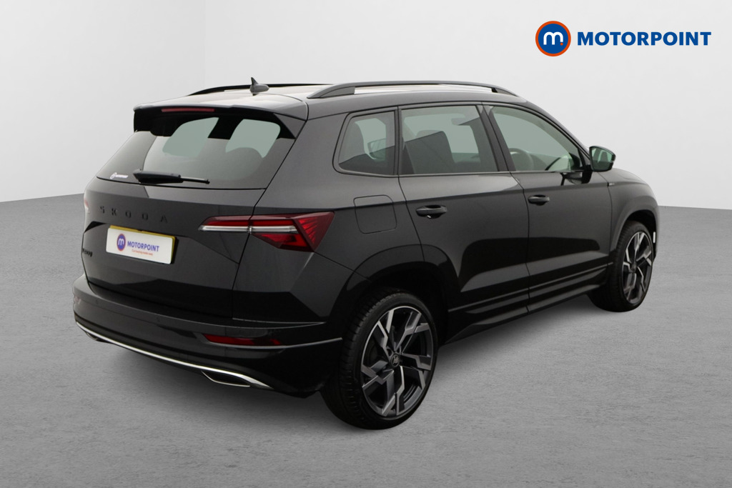 Skoda Karoq Sportline Edition Manual Petrol SUV - Stock Number (1585887) - Drivers side rear corner