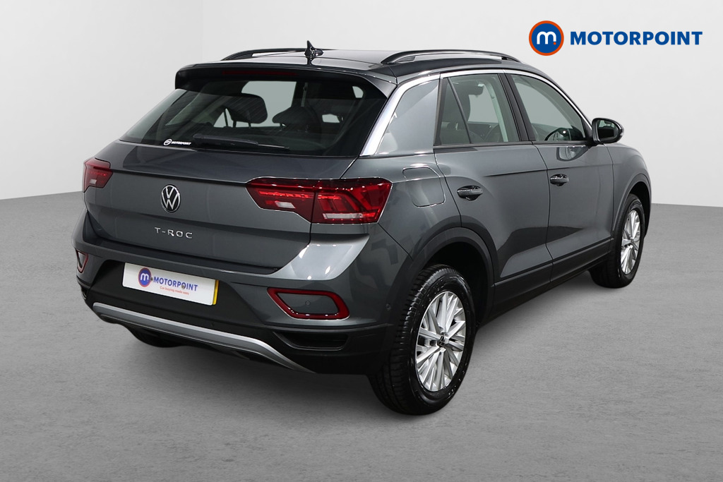 Volkswagen T-Roc Life Automatic Petrol SUV - Stock Number (1586334) - Drivers side rear corner