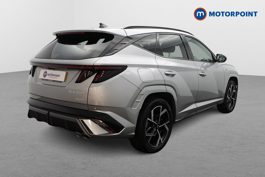 Hyundai Tucson N Line Automatic Petrol Plug-In Hybrid SUV - Stock Number (1586369) - Drivers side rear corner