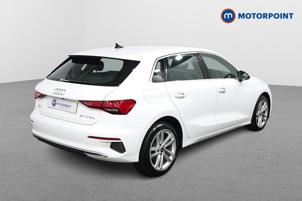 Audi A3 Sport Automatic Petrol Plug-In Hybrid Hatchback - Stock Number (1586385) - Drivers side rear corner
