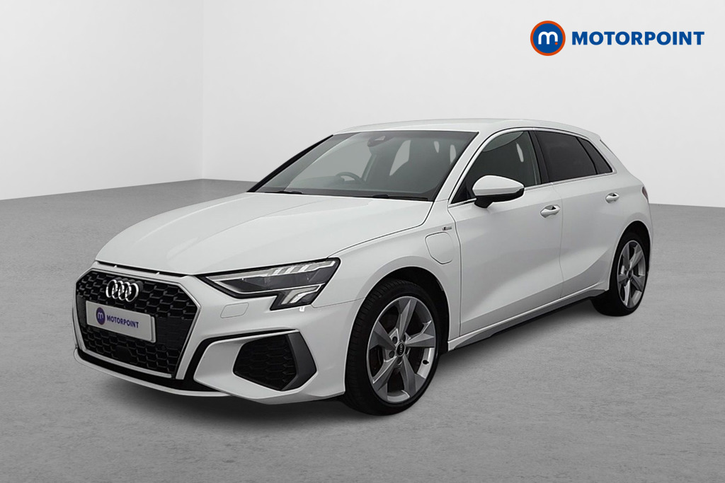 Audi A3 S Line Automatic Petrol Plug-In Hybrid Hatchback - Stock Number (1569543) - Passenger side front corner