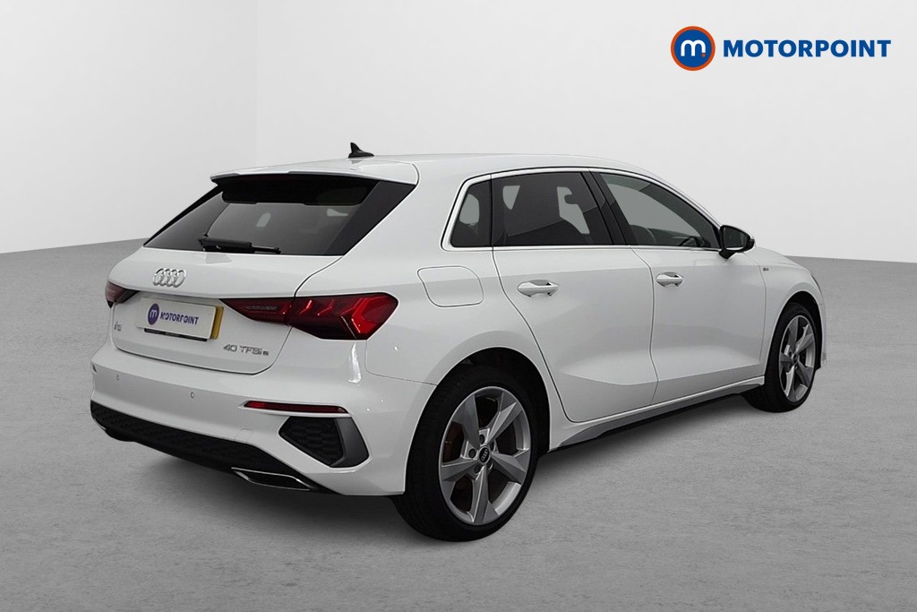 Audi A3 S Line Automatic Petrol Plug-In Hybrid Hatchback - Stock Number (1569543) - Drivers side rear corner