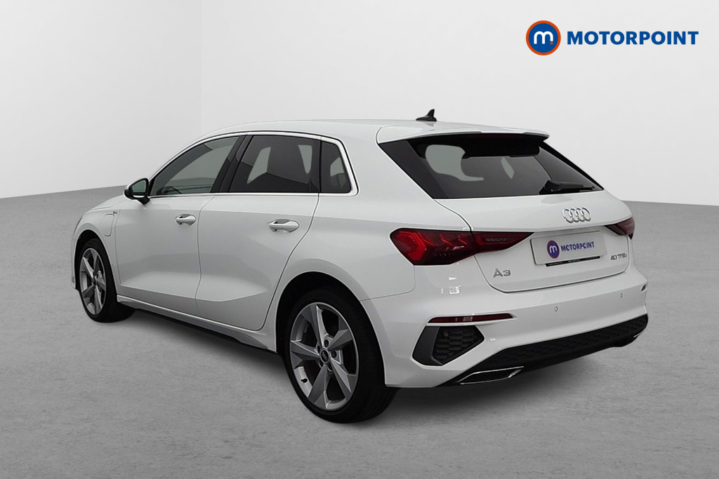 Audi A3 S Line Automatic Petrol Plug-In Hybrid Hatchback - Stock Number (1569543) - Passenger side rear corner