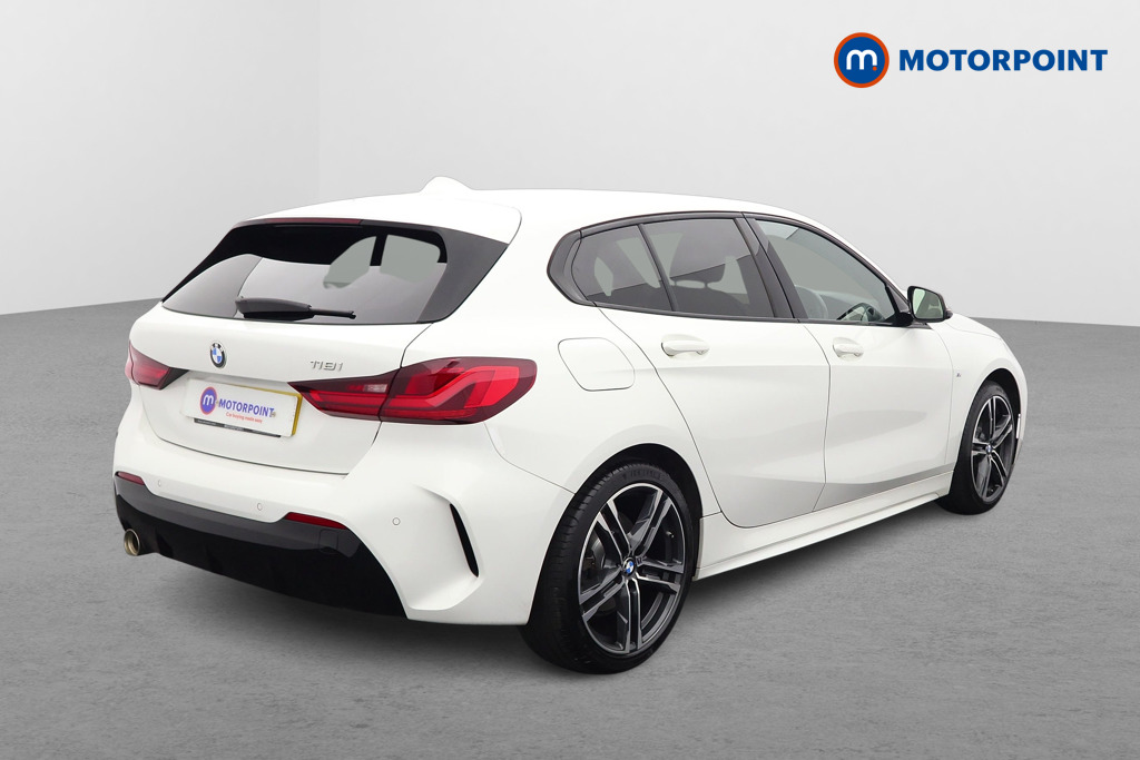BMW 1 Series M Sport Manual Petrol Hatchback - Stock Number (1582583) - Drivers side rear corner