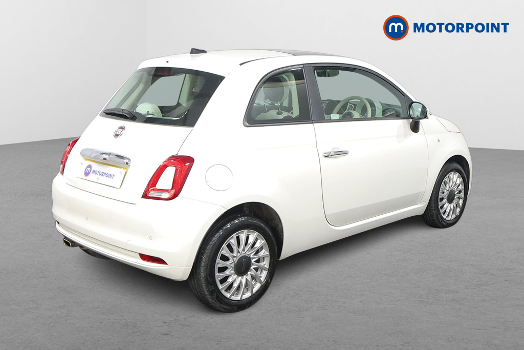 Fiat 500 Lounge Automatic Petrol Hatchback - Stock Number (1584812) - Drivers side rear corner