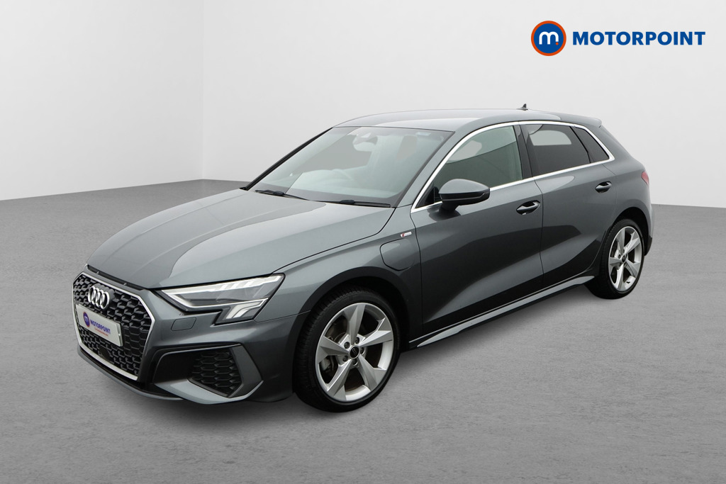 Audi A3 S Line Automatic Petrol Plug-In Hybrid Hatchback - Stock Number (1585001) - Passenger side front corner