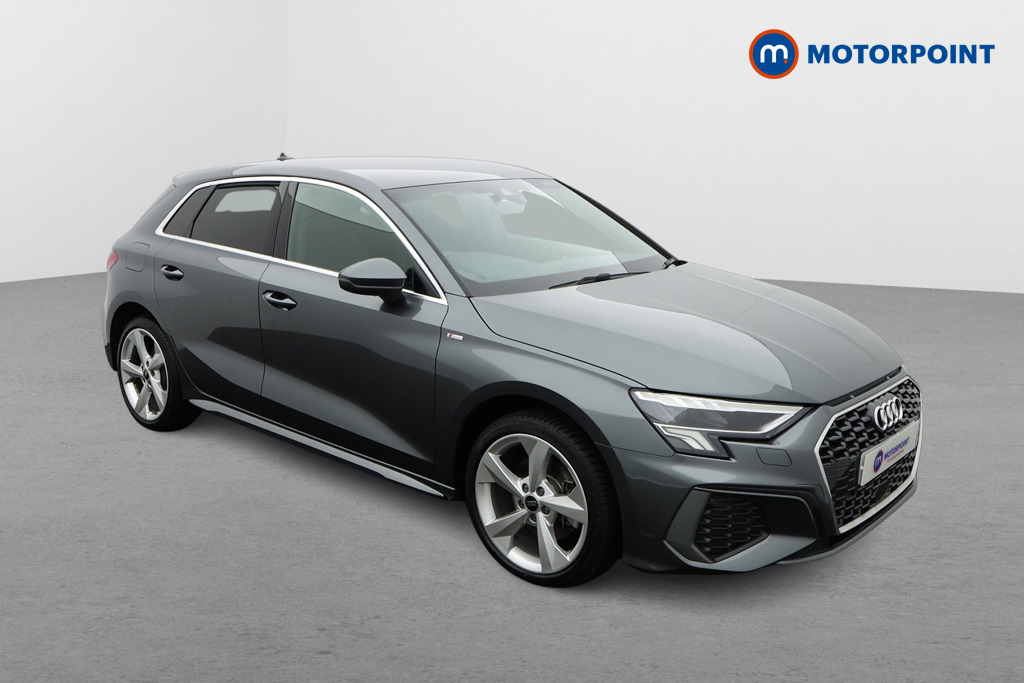 Audi A3 S Line Automatic Petrol Plug-In Hybrid Hatchback - Stock Number (1585001) - Drivers side front corner