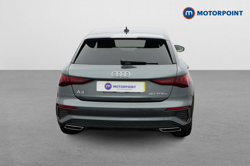 Audi A3 S Line Automatic Petrol Plug-In Hybrid Hatchback - Stock Number (1585001) - Rear bumper