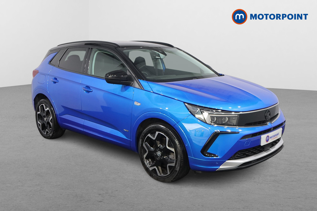 Vauxhall Grandland Ultimate Automatic Petrol Plug-In Hybrid SUV - Stock Number (1586556) - Drivers side front corner