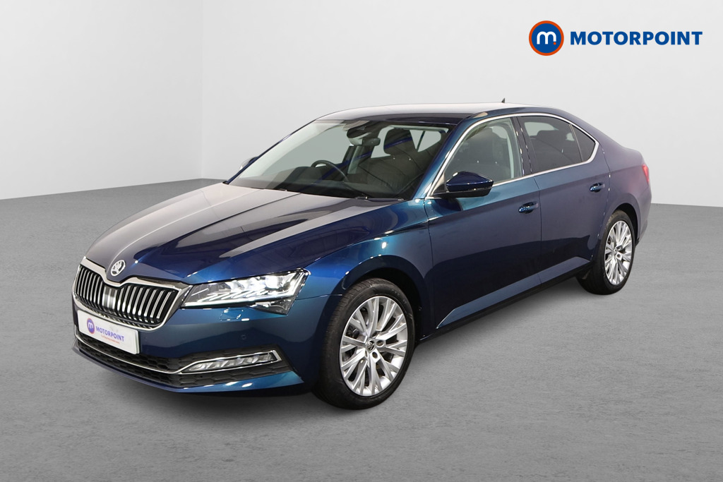 Skoda Superb Se L Manual Petrol Hatchback - Stock Number (1586952) - Passenger side front corner