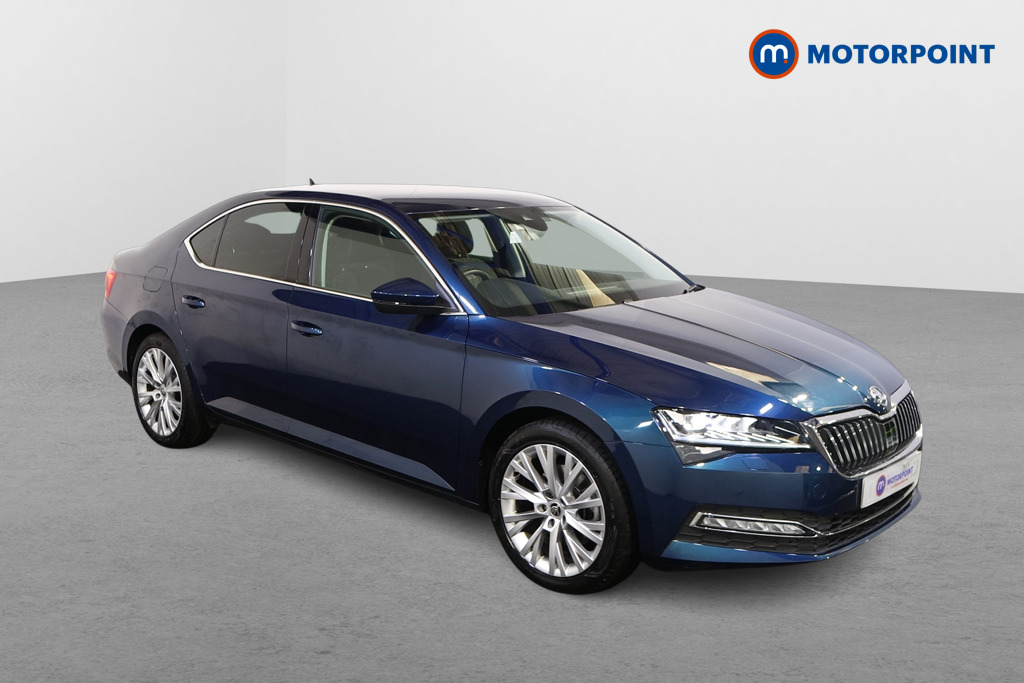 Skoda Superb Se L Manual Petrol Hatchback - Stock Number (1586952) - Drivers side front corner
