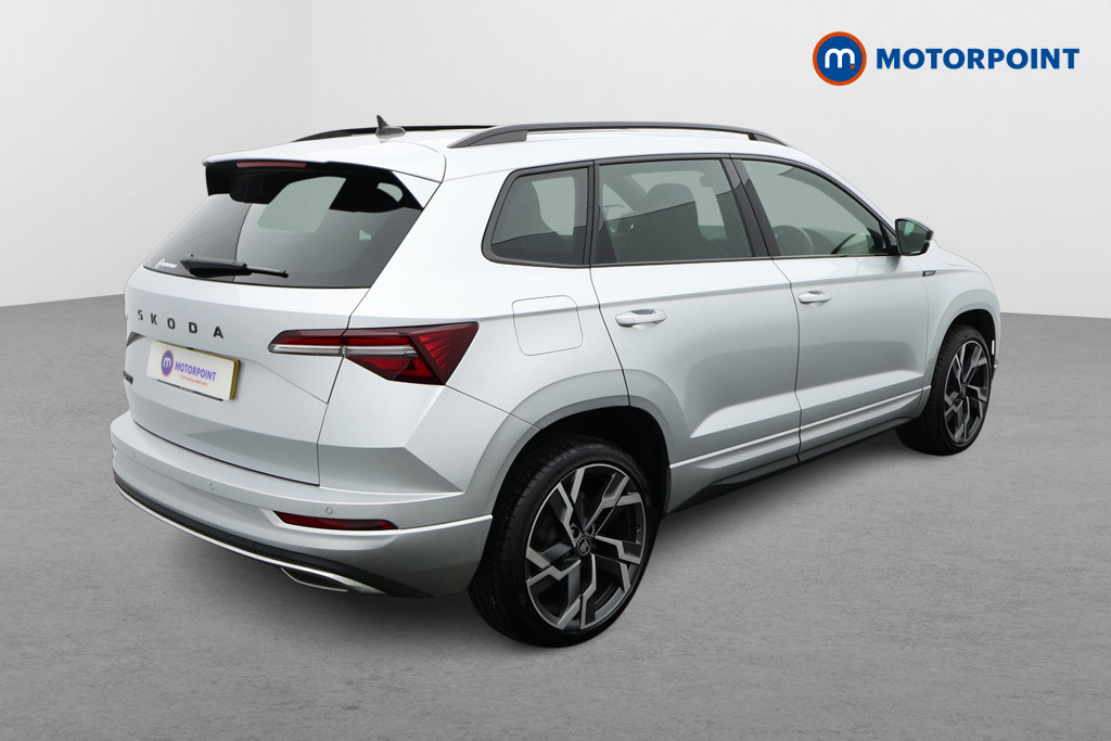 Skoda Karoq Sportline Edition Automatic Petrol SUV - Stock Number (1582567) - Drivers side rear corner