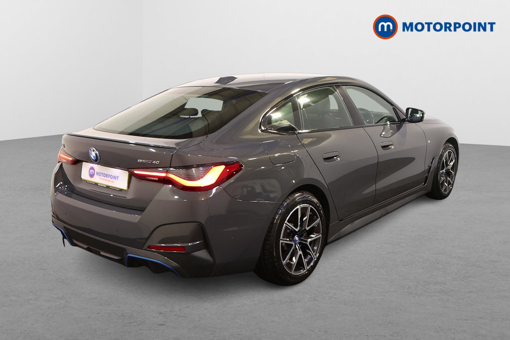 BMW I4 M Sport Automatic Electric Hatchback - Stock Number (1583714) - Drivers side rear corner