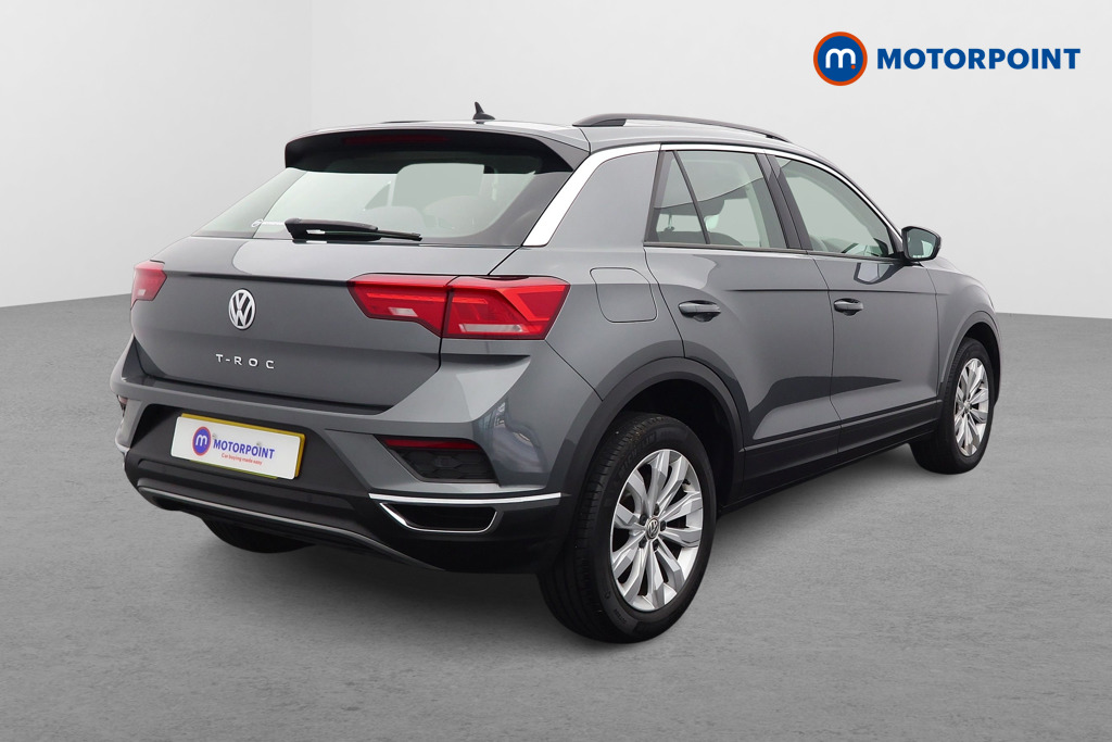 Volkswagen T-Roc SE Automatic Petrol SUV - Stock Number (1585983) - Drivers side rear corner