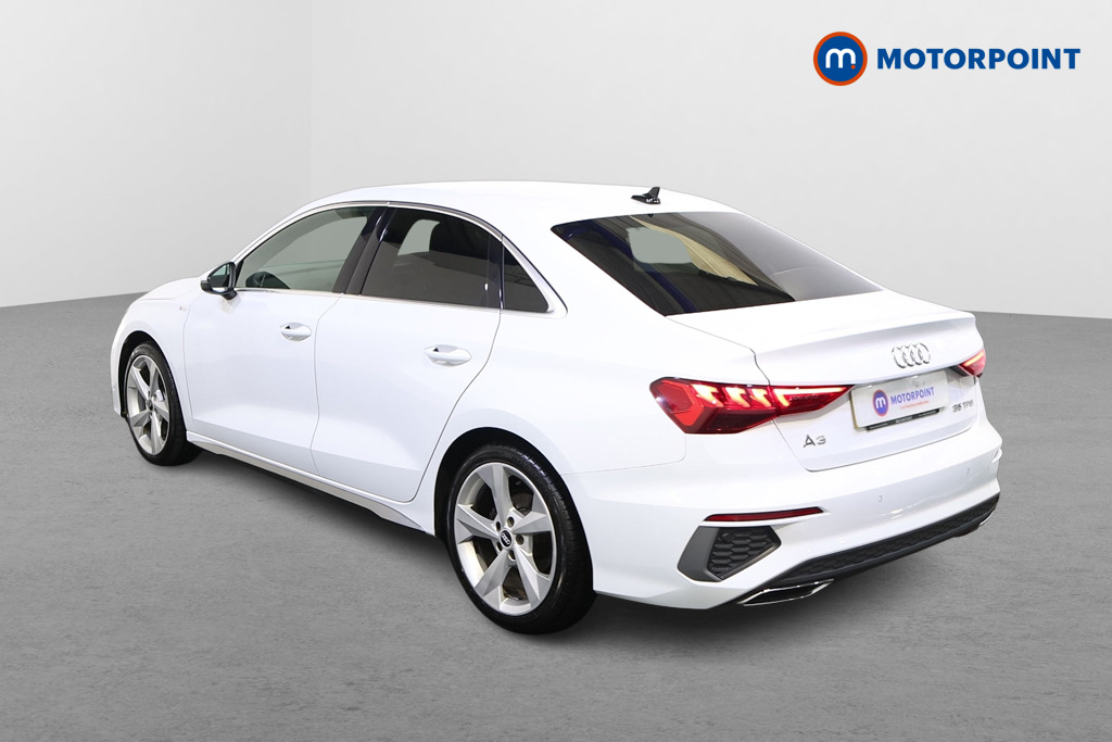 Audi A3 S Line Manual Petrol Saloon - Stock Number (1587232) - Passenger side rear corner