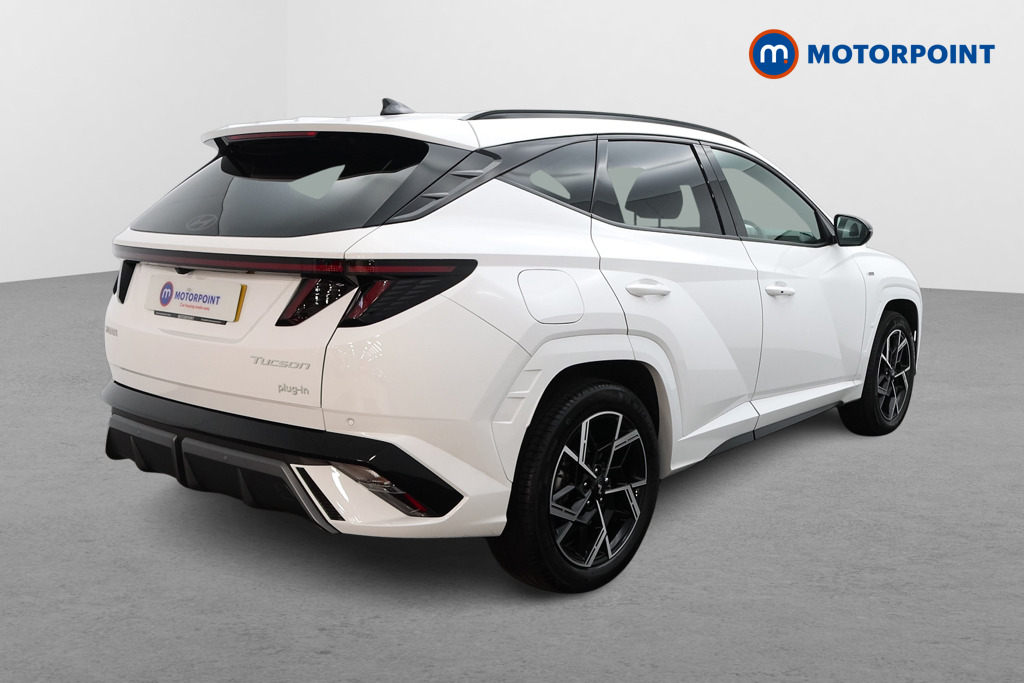 Hyundai Tucson N Line Automatic Petrol Plug-In Hybrid SUV - Stock Number (1587631) - Drivers side rear corner
