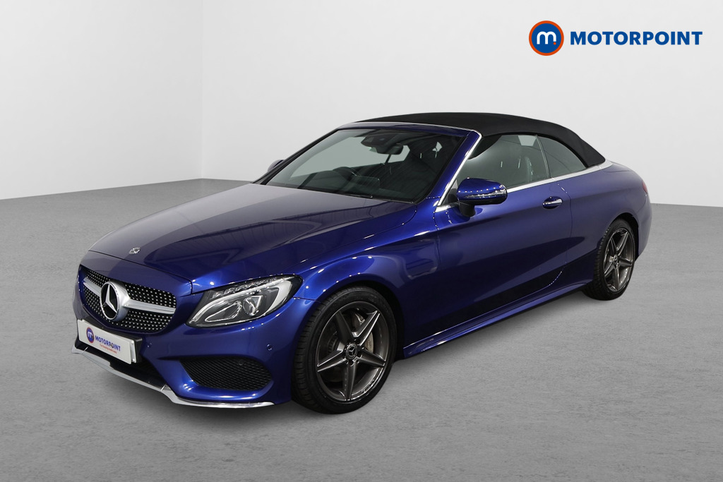 Mercedes-Benz C Class Amg Line Automatic Diesel Convertible - Stock Number (1581397) - Passenger side front corner