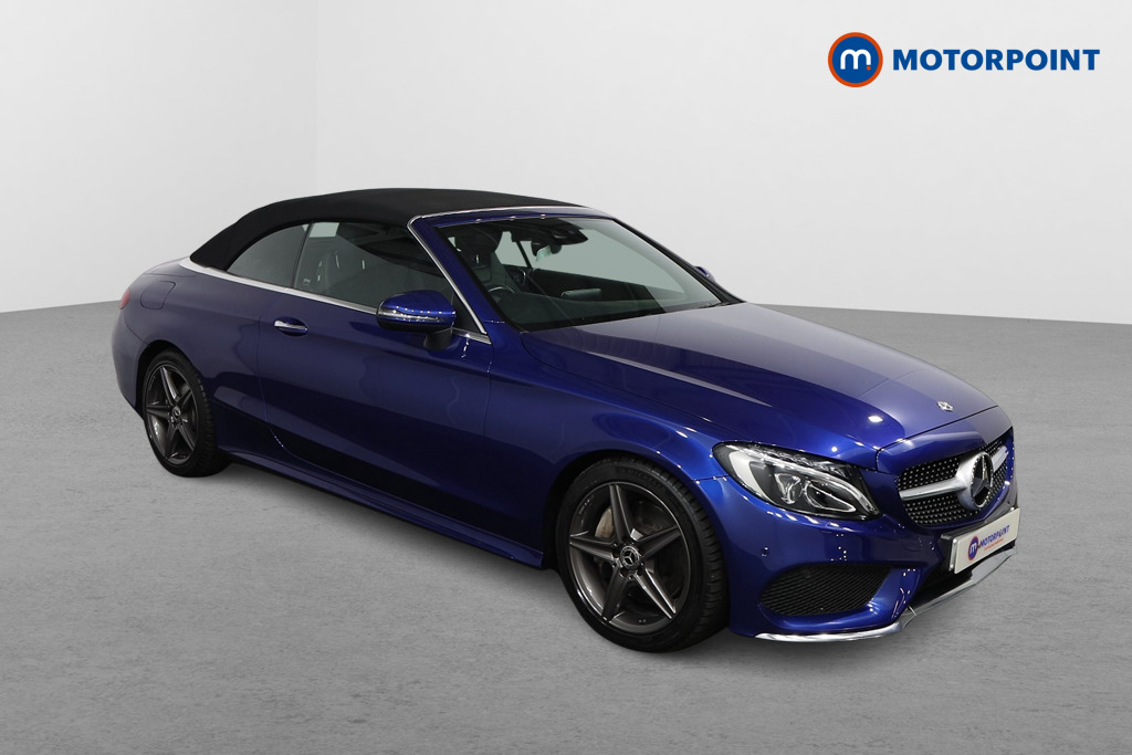 Mercedes-Benz C Class Amg Line Automatic Diesel Convertible - Stock Number (1581397) - Drivers side front corner
