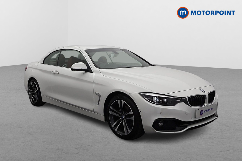 BMW 4 Series Sport Automatic Petrol Convertible - Stock Number (1582230) - Drivers side front corner