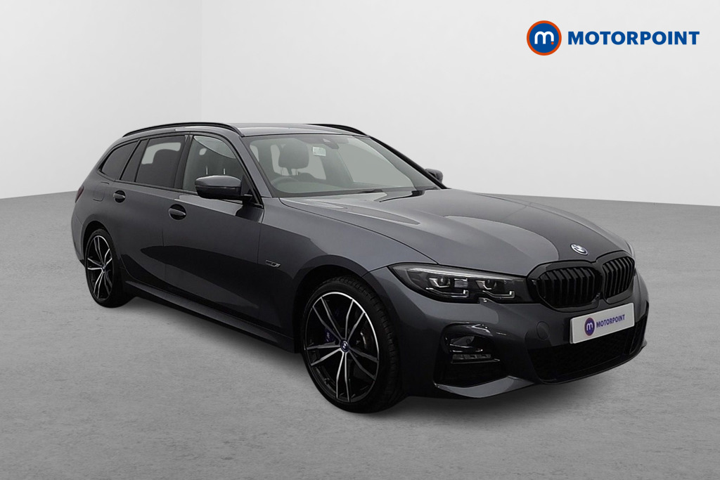 BMW 3 Series M Sport Automatic Petrol Plug-In Hybrid Estate - Stock Number (1582934) - Drivers side front corner