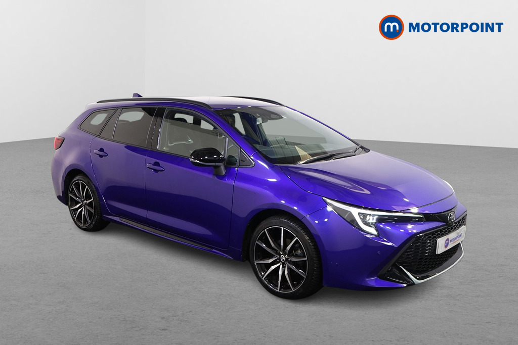 Toyota Corolla Gr Sport Automatic Petrol-Electric Hybrid Estate - Stock Number (1584256) - Drivers side front corner