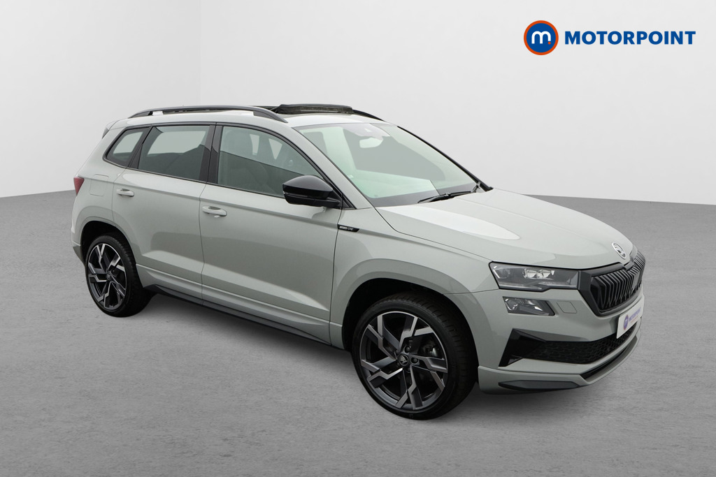 Skoda Karoq Sportline Edition Automatic Petrol SUV - Stock Number (1585923) - Drivers side front corner
