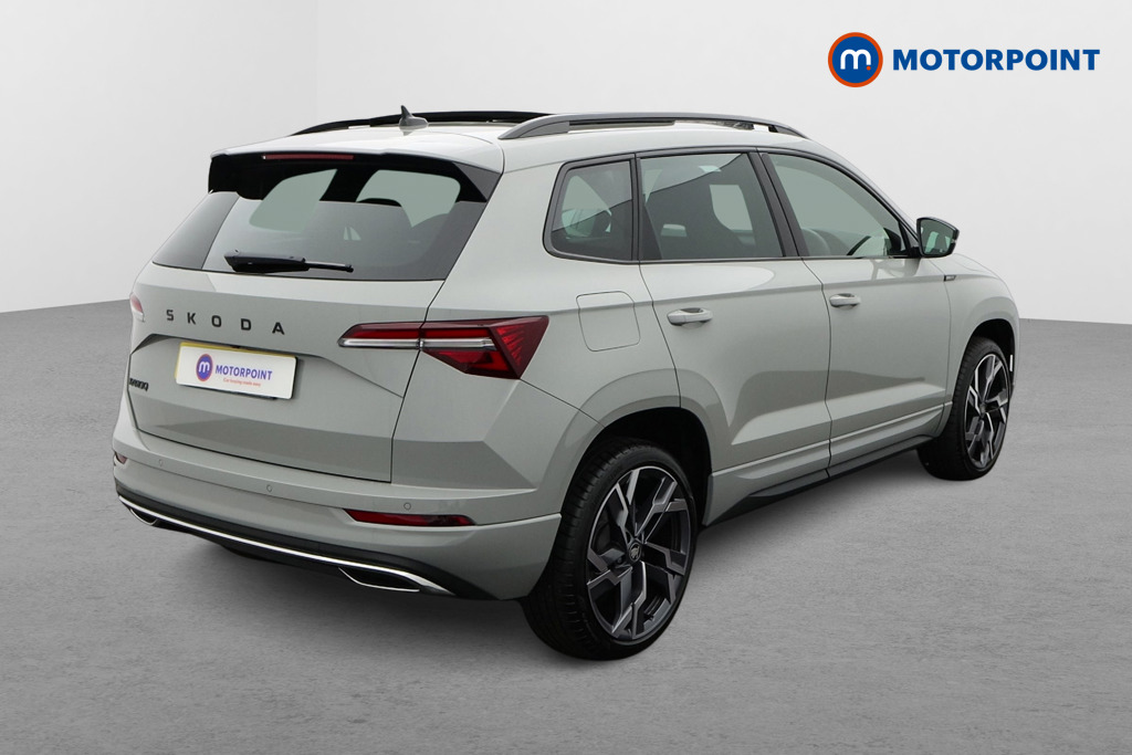 Skoda Karoq Sportline Edition Automatic Petrol SUV - Stock Number (1585923) - Drivers side rear corner