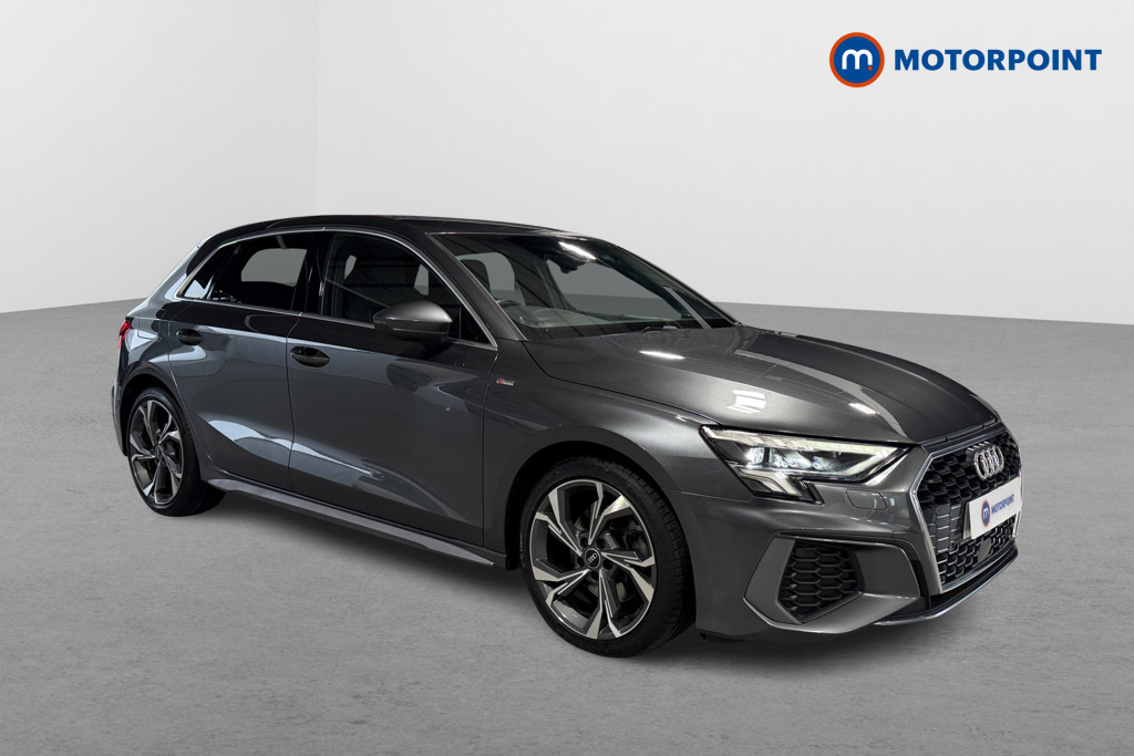 Audi A3 S Line Manual Petrol Hatchback - Stock Number (1586319) - Drivers side front corner