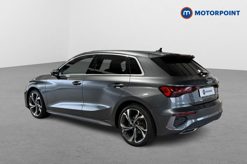 Audi A3 S Line Manual Petrol Hatchback - Stock Number (1586319) - Passenger side rear corner