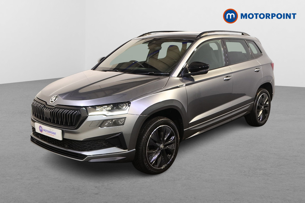 Skoda Karoq Sportline Automatic Petrol SUV - Stock Number (1587033) - Passenger side front corner
