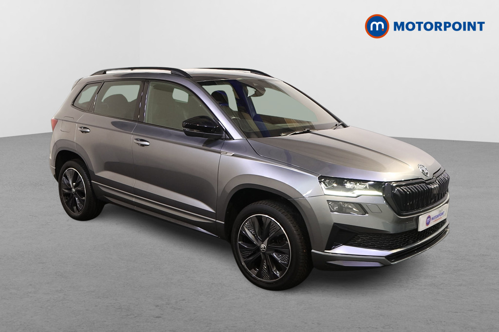 Skoda Karoq Sportline Automatic Petrol SUV - Stock Number (1587033) - Drivers side front corner