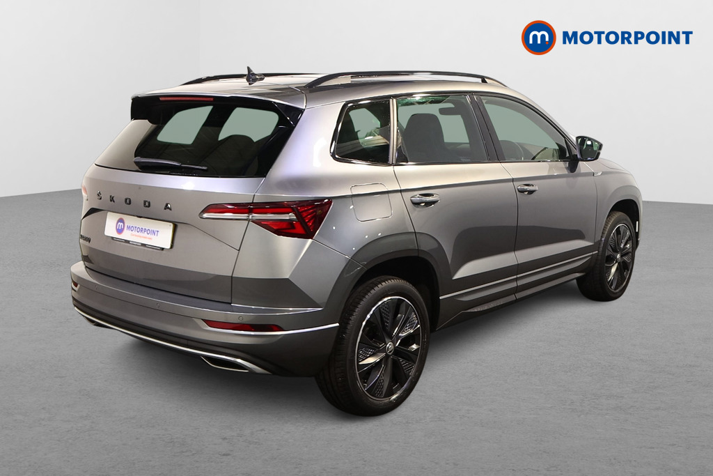 Skoda Karoq Sportline Automatic Petrol SUV - Stock Number (1587033) - Drivers side rear corner