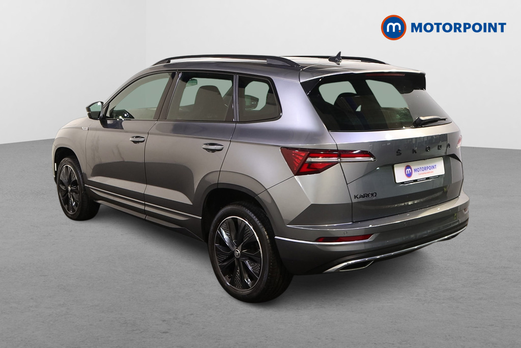 Skoda Karoq Sportline Automatic Petrol SUV - Stock Number (1587033) - Passenger side rear corner