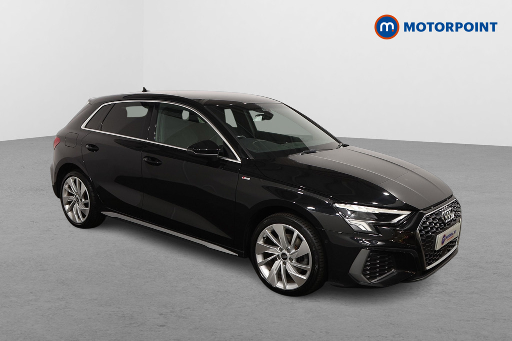 Audi A3 S Line Automatic Petrol Plug-In Hybrid Hatchback - Stock Number (1587784) - Drivers side front corner