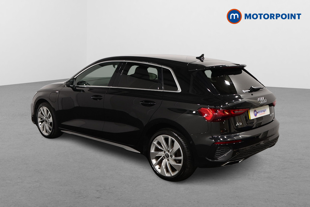 Audi A3 S Line Automatic Petrol Plug-In Hybrid Hatchback - Stock Number (1587784) - Passenger side rear corner