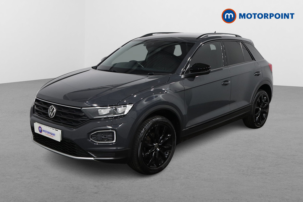 Volkswagen T-Roc Black Edition Automatic Petrol SUV - Stock Number (1587250) - Passenger side front corner