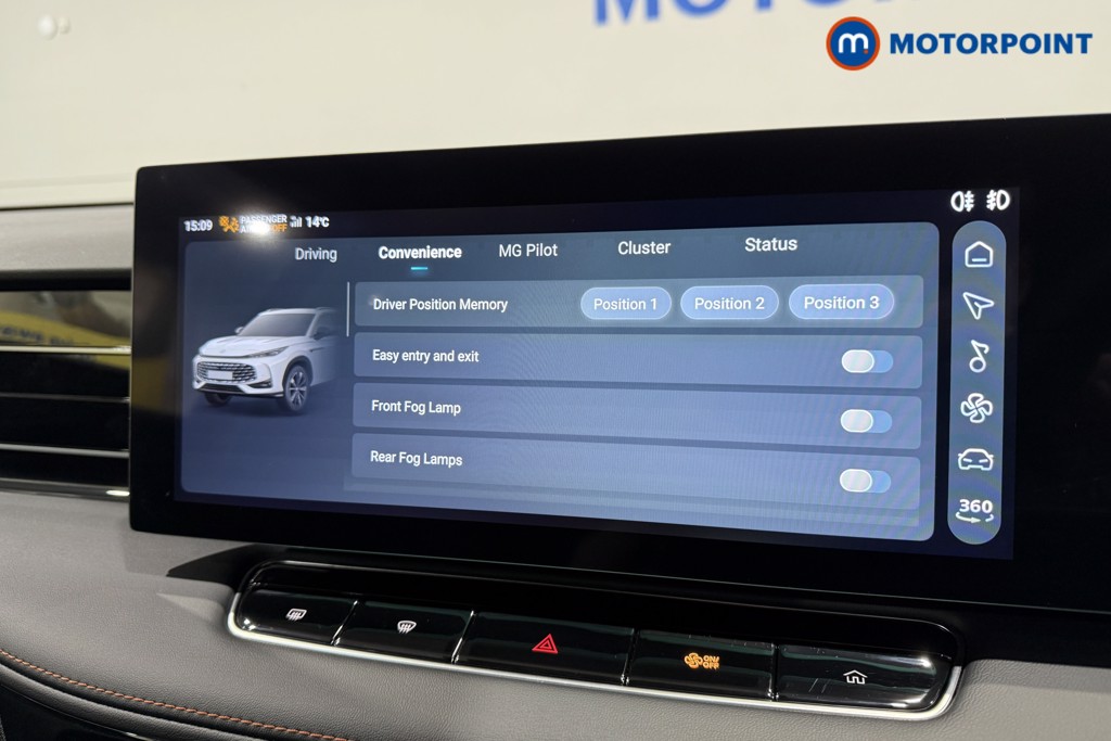 Mg Motor Uk HS Trophy Automatic Petrol SUV - Stock Number (1572831) - 12th supplementary image