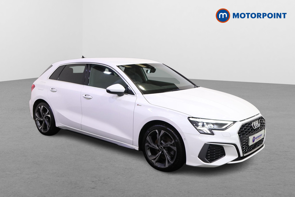 Audi A3 S Line Manual Petrol Hatchback - Stock Number (1576101) - Drivers side front corner