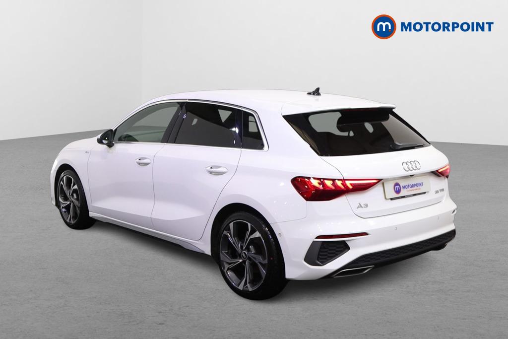 Audi A3 S Line Manual Petrol Hatchback - Stock Number (1576101) - Passenger side rear corner