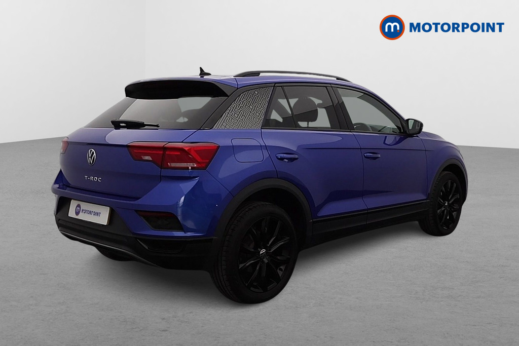 Volkswagen T-Roc Black Edition Automatic Petrol SUV - Stock Number (1580493) - Drivers side rear corner