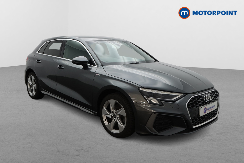 Audi A3 S Line Automatic Petrol Plug-In Hybrid Hatchback - Stock Number (1584825) - Drivers side front corner