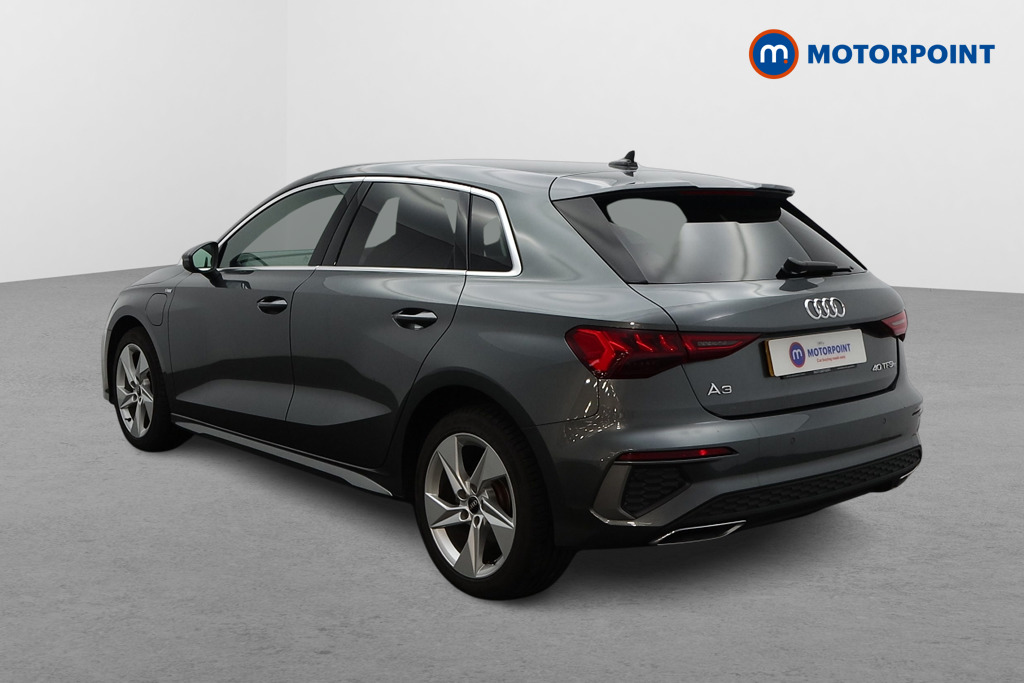 Audi A3 S Line Automatic Petrol Plug-In Hybrid Hatchback - Stock Number (1584825) - Passenger side rear corner