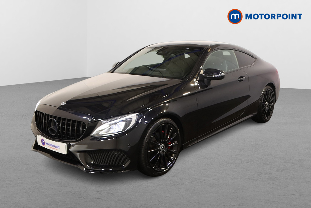 Mercedes-Benz C Class Amg Line Automatic Petrol Coupe - Stock Number (1585372) - Passenger side front corner