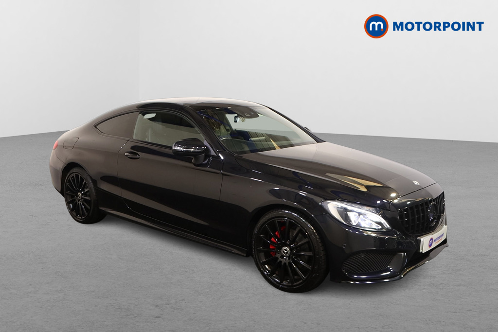 Mercedes-Benz C Class Amg Line Automatic Petrol Coupe - Stock Number (1585372) - Drivers side front corner