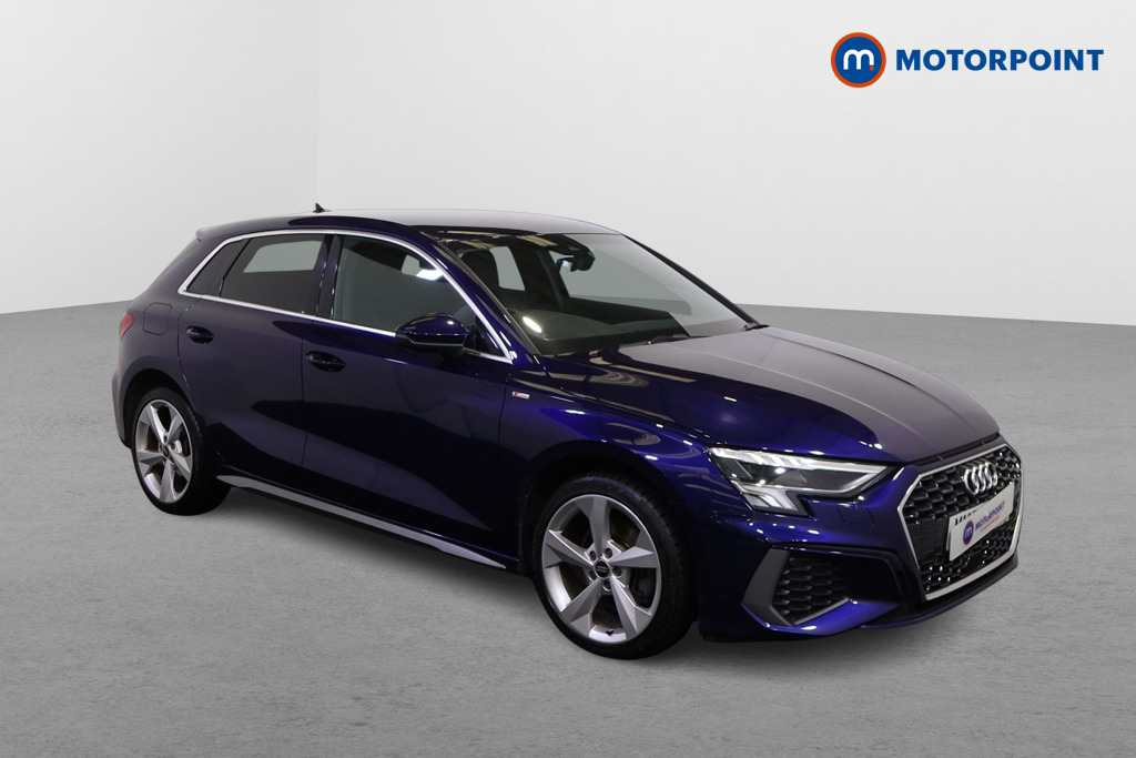 Audi A3 S Line Automatic Petrol Plug-In Hybrid Hatchback - Stock Number (1585681) - Drivers side front corner